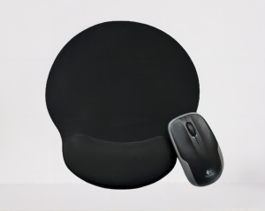 This is an image of ergonomic mousepad with memory foam support