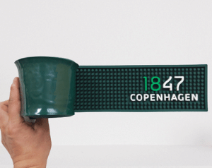 Soft PVC rubber Bar Runner Mat