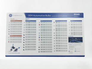 This is an image of a PVC counter mat.