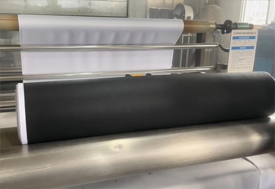 Blank cloth covered natural rubber material