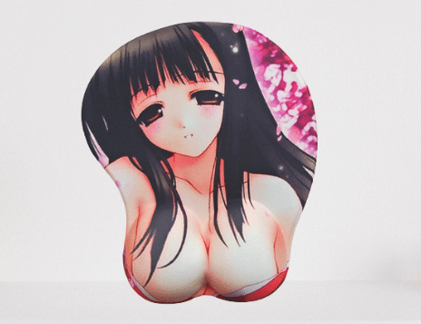 This is an image of sexy anime mouse pad