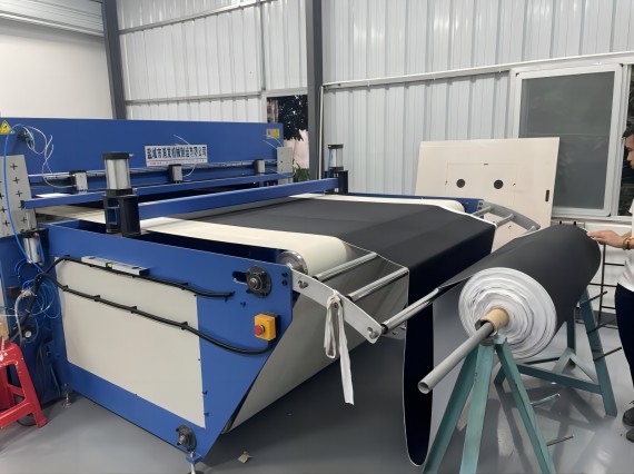 Mouse Pad Material Roll is Ready to be cut