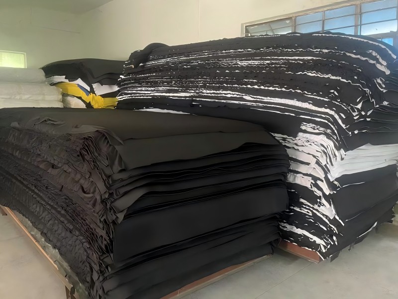 neoprene material sheet laminated with fabric both sides