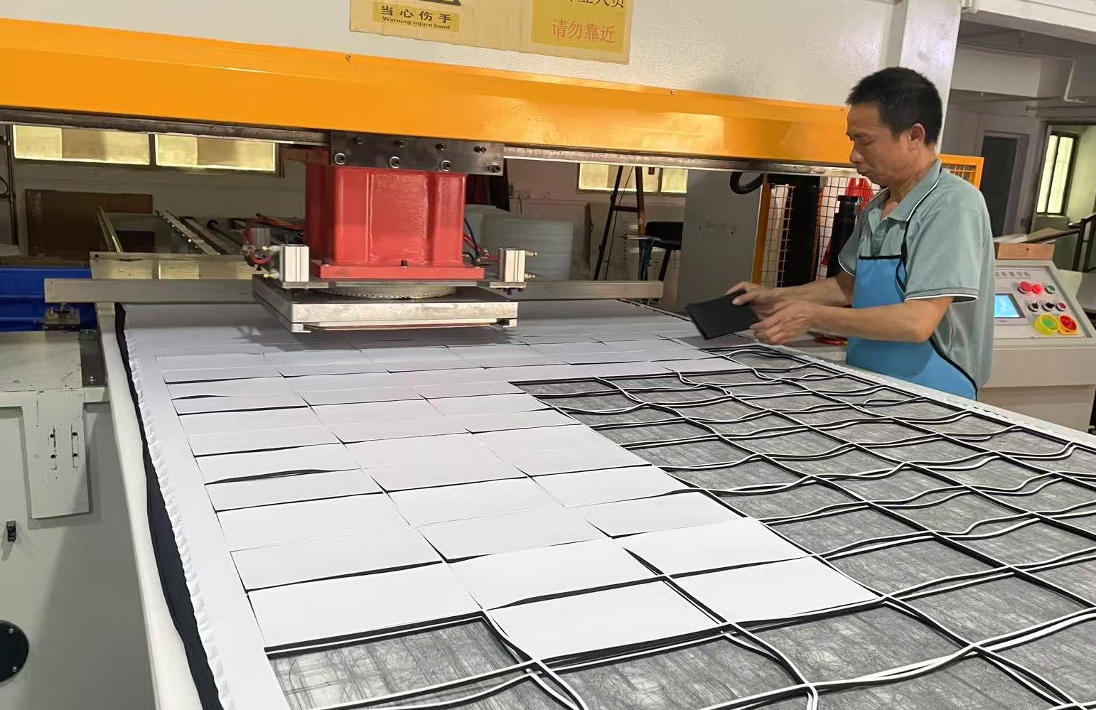 Stubby Holder Blanks Cutting