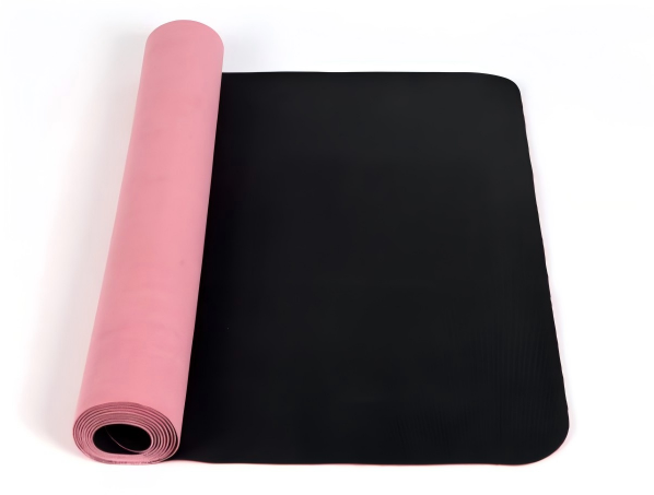 Suede Yoga Mat Pink