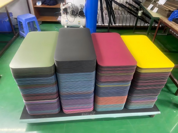 Handstand Yoga Mat PU top Natural Rubber Base