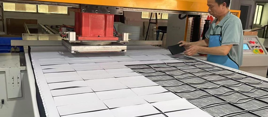 Stubby Holder Blanks Cutting