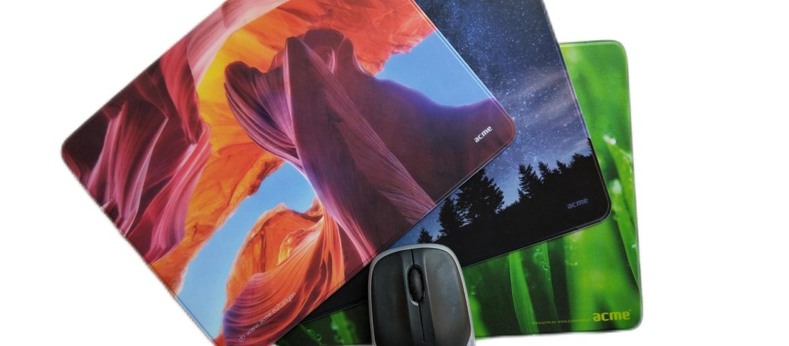 Welded mouse pads hard top mouse pads